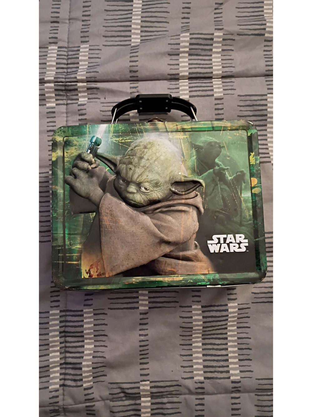 Star Wars Yoda Metal Lunch Box